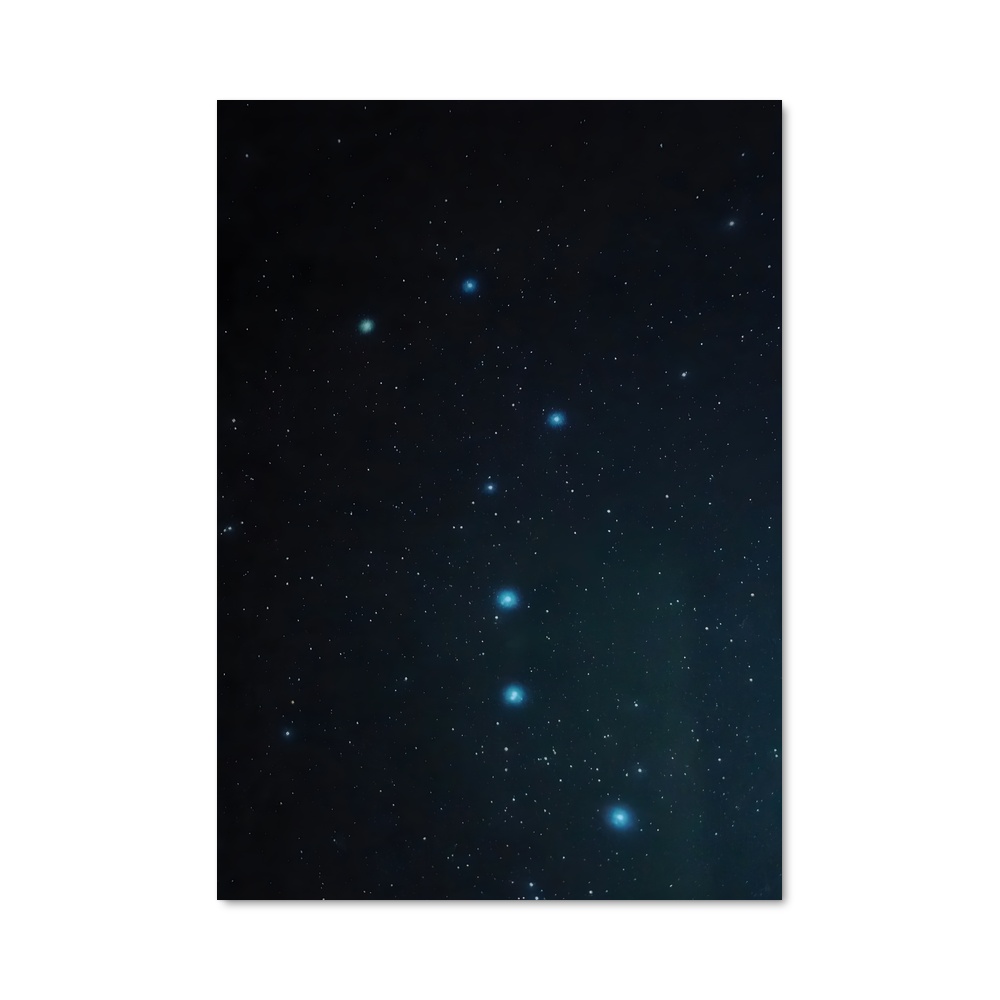 Poster Ursa Minor Étoilé